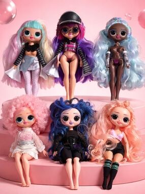 LOL SURPRISE OMG DOLL LOT 6 DOLLS